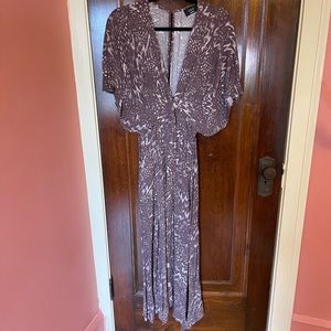 VICI Printed Midi Dress